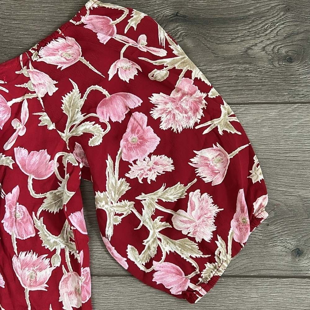 FLYNN SKYE Hampton Mini Ruby Poppy Size Small - Picture 7 of 8